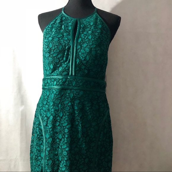 ❤️Xscape Halter Open Back Cocktail Dress - Picture 2 of 11